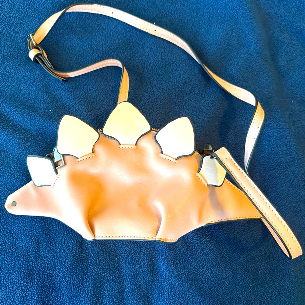 Pink Stegosaurus Bag